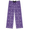 Lotus Flower Womens Pajama Pants - XS