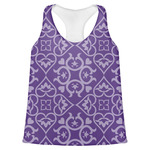Lotus Flower Womens Racerback Tank Top - Small