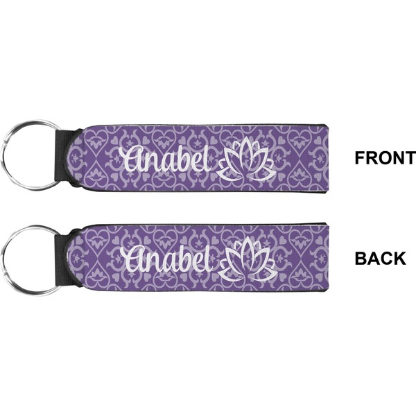 Lotus Flower Wristlet (Front + Back)