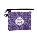 Lotus Flower Wristlet ID Case w/ Monogram