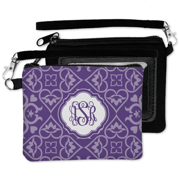 Lotus Flower Wristlet ID Cases - MAIN