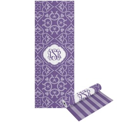Lotus Flower Yoga Mat - Printed Front and Back (Personalized)
