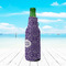 Lotus Flower Zipper Bottle Cooler - LIFESTYLE
