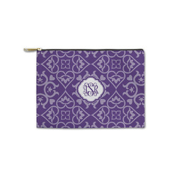 Lotus Flower Zipper Pouch - Small - 8.5"x6" (Personalized)