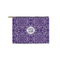 Lotus Flower Zipper Pouch Small (Front)