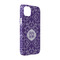 Lotus Flower iPhone 14 Case - Angle