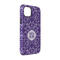 Lotus Flower iPhone 14 Tough Case - Angle
