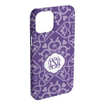 Lotus Flower iPhone Case - Plastic - iPhone 15 Plus (Personalized)