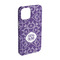 Lotus Flower iPhone 15 Pro Case - Angle