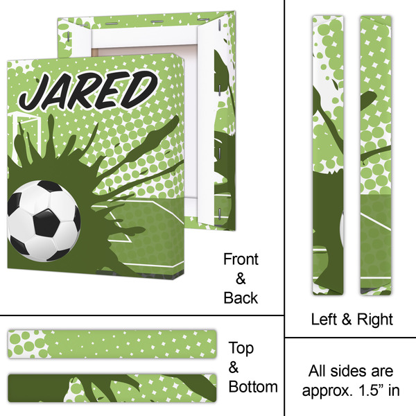 Soccer 11x14 - Canvas Print - Approval