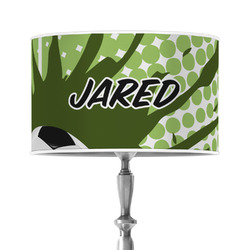 Soccer 12" Drum Lamp Shade - Poly-film (Personalized)