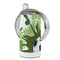 Soccer 12 oz Stainless Steel Sippy Cups - FULL (back angle)