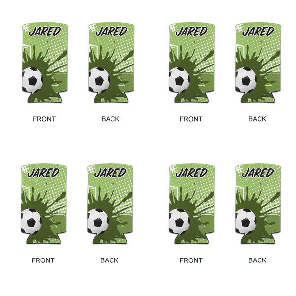 Soccer 12oz Tall Can Sleeve - Set of 4 - APPROVAL