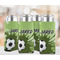 Soccer 12oz Tall Can Sleeve - Set of 4 - LIFESTYLE