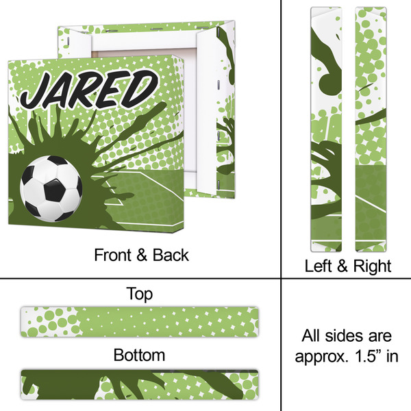 Soccer 12x12 - Canvas Print - Approval