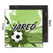 Soccer 12x12 Wood Print - Front & Back View