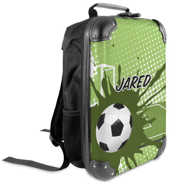 Custom Soccer Kids Hard Shell Backpack (Personalized)