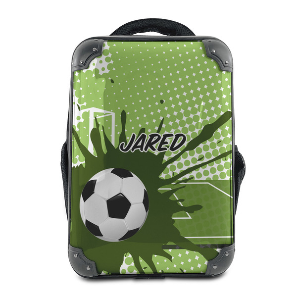 Custom Soccer 15" Hard Shell Backpack (Personalized)