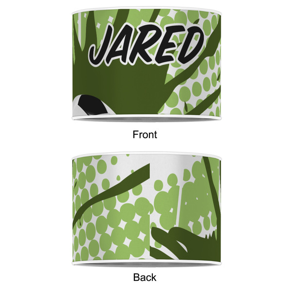 Soccer 16" Drum Lampshade - APPROVAL (Poly Film)