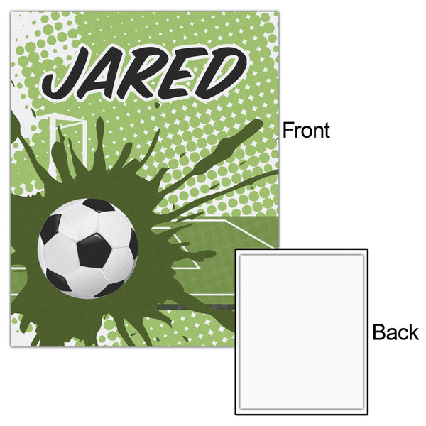 Soccer 16x20 - Matte Poster - Front & Back