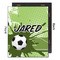 Soccer 16x20 Wood Print - Front & Back View