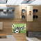 Soccer 2'x3' Indoor Area Rugs - IN CONTEXT