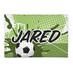 Soccer 2' x 3' Patio Rug (Personalized)