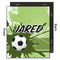 Soccer 20x24 Wood Print - Front & Back View