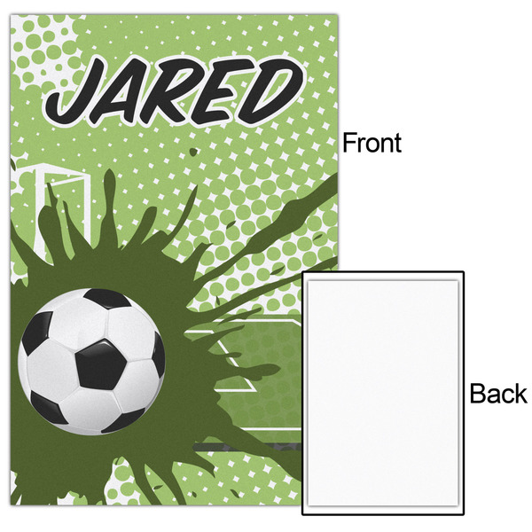Soccer 20x30 - Matte Poster - Front & Back