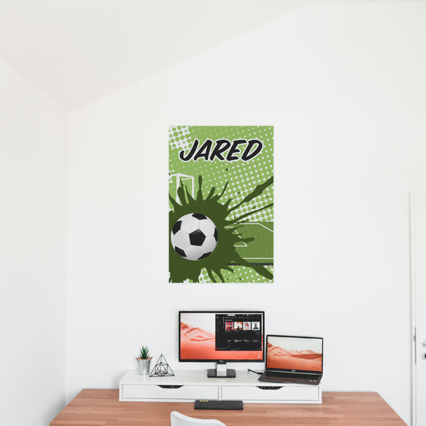 Soccer 20x30 - Matte Poster - On the Wall