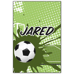 Soccer Wood Print - 20x30 (Personalized)