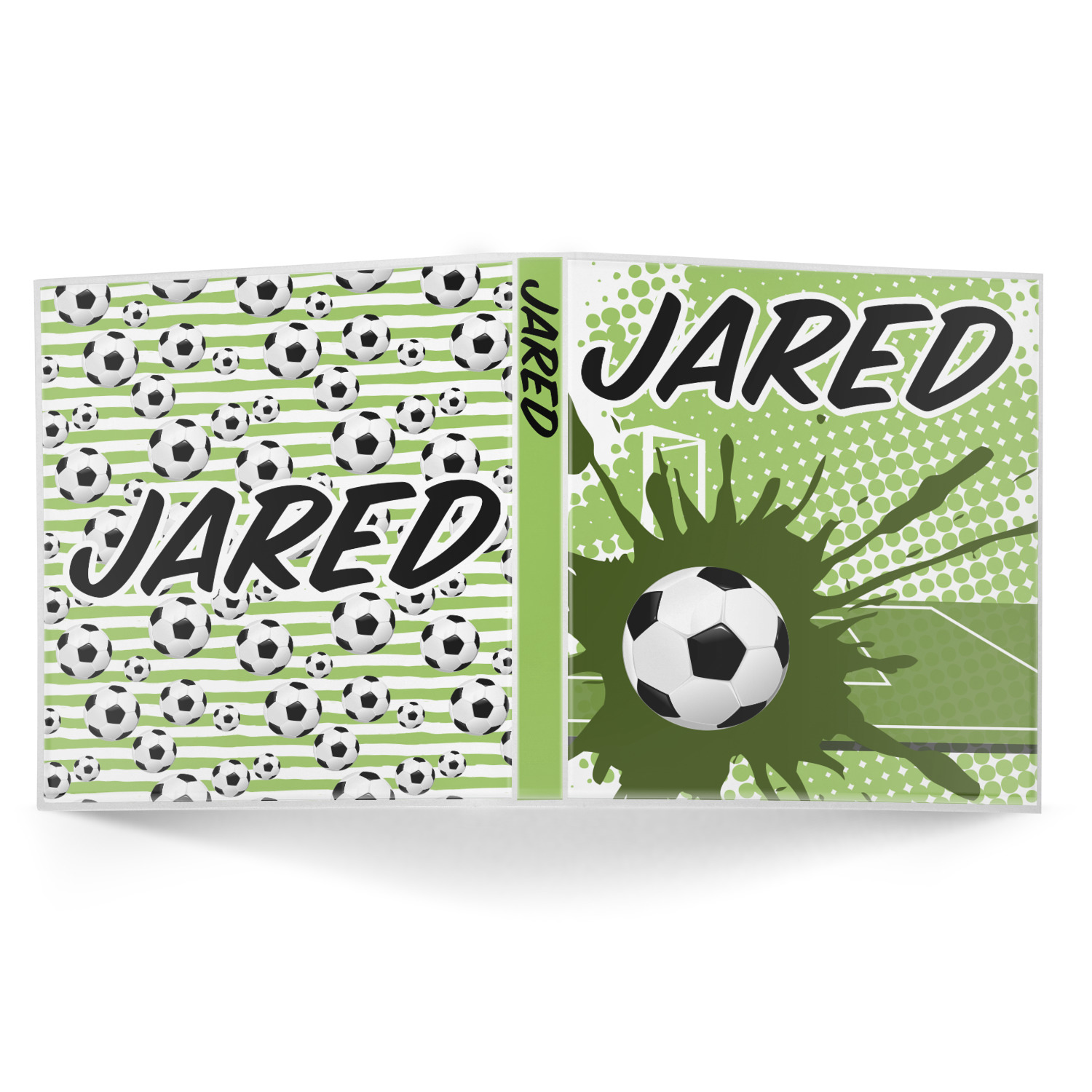 Soccer 3 Ring Binder Personalized YouCustomizeIt