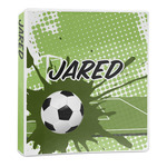 Soccer 3-Ring Binder - 1 inch (Personalized)