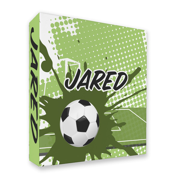 Custom Soccer 3 Ring Binder - Full Wrap - 2" (Personalized)