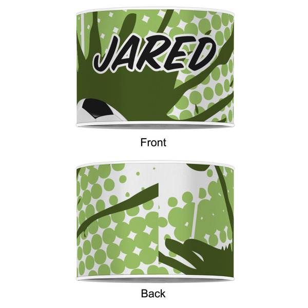 Soccer 8" Drum Lampshade - APPROVAL (Poly Film)