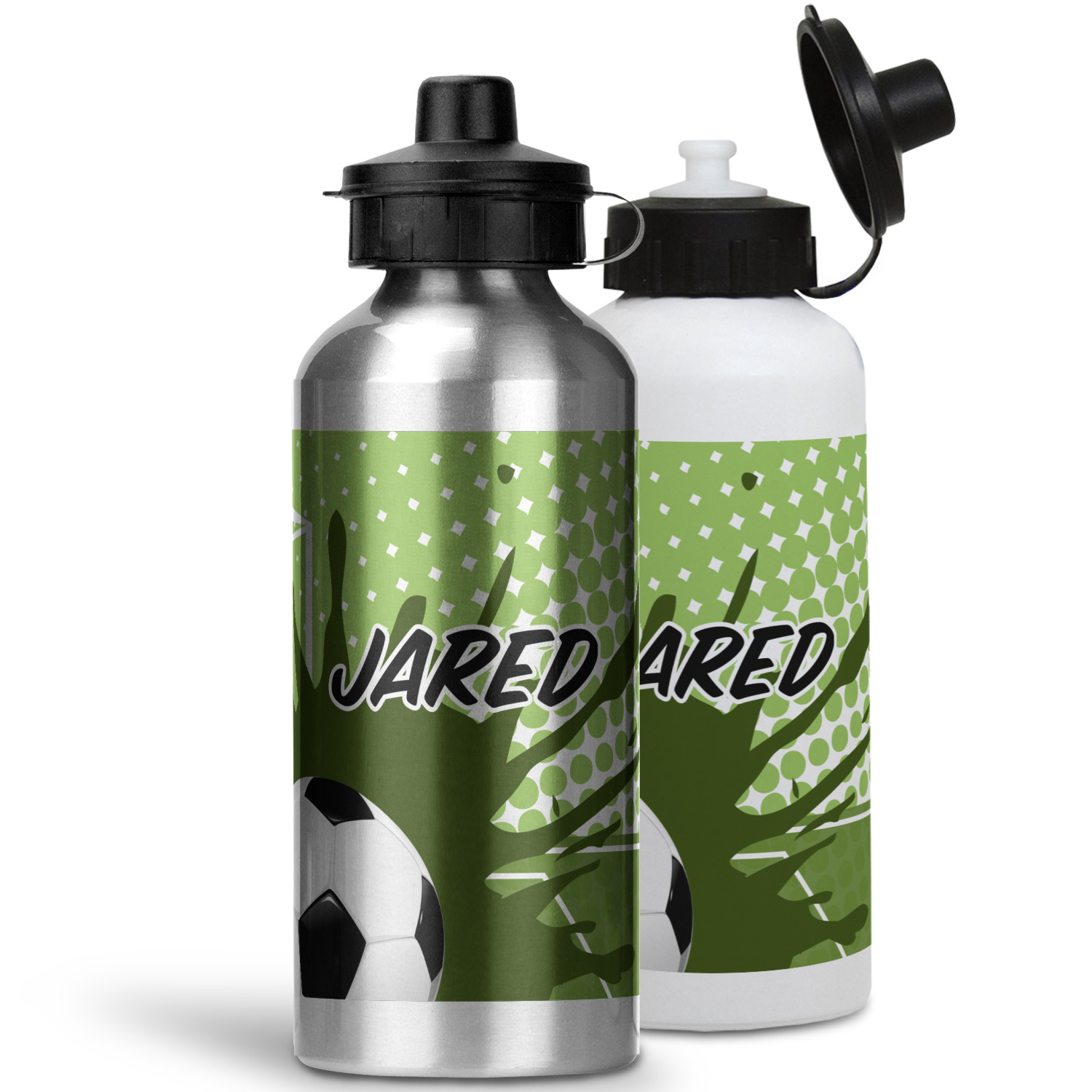 Personalized Soccer Ball Water Bottle