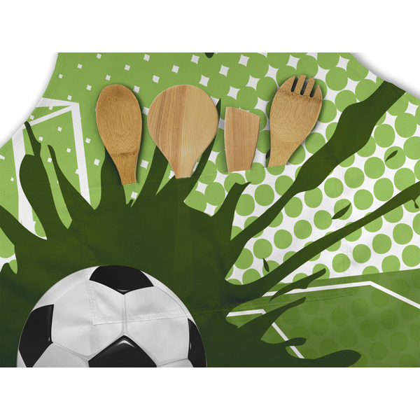 Soccer Apron - Pocket Detail with Props