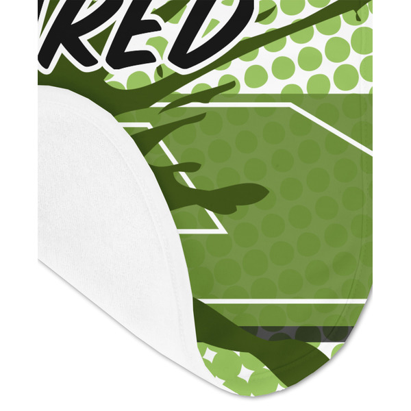 Soccer Baby Bib - AFT detail