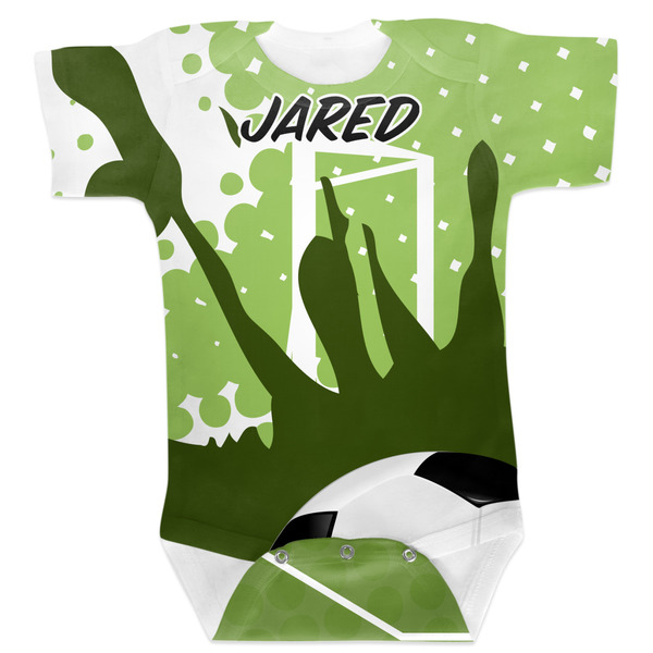 Custom Soccer Baby Bodysuit (Personalized)