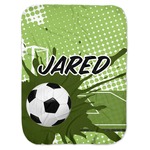 Soccer Baby Swaddling Blanket (Personalized)