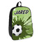 Soccer Backpack - angled view
