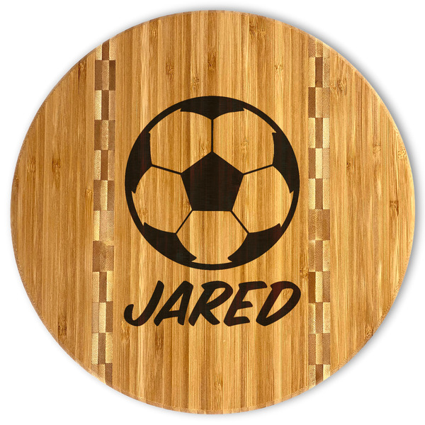 Custom Soccer Bamboo Cutting Board (Personalized)