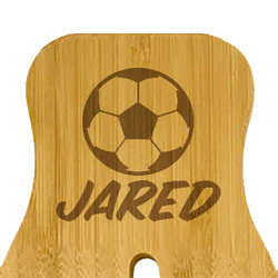 Soccer Bamboo Salad Mixing Hand (Personalized)