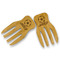 Soccer Bamboo Salad Hands - FRONT