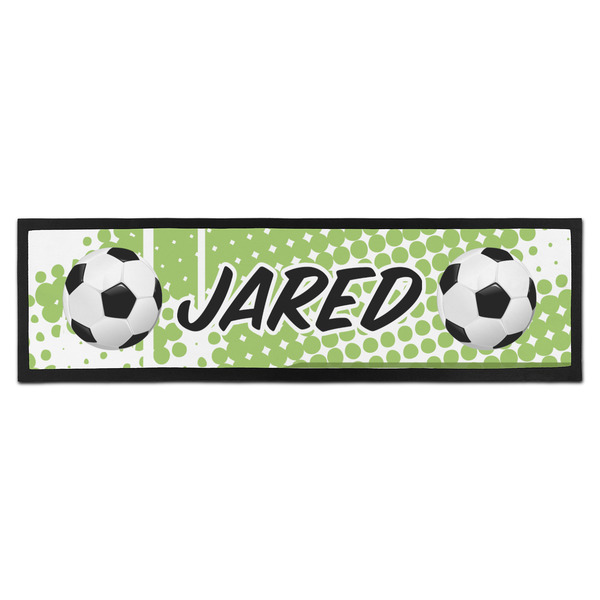 Custom Soccer Bar Mat (Personalized)