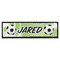 Soccer Bar Mat (Personalized)
