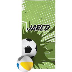 Soccer Beach Towel (Personalized)