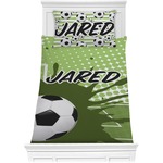 Soccer Comforter Set - Twin XL (Personalized)
