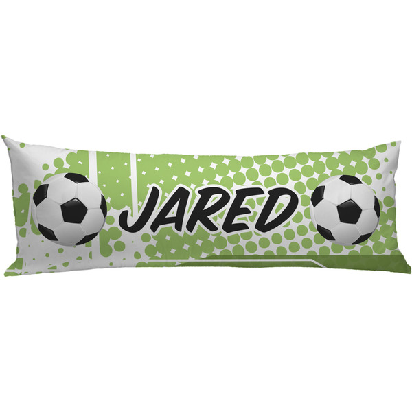 Custom Soccer Body Pillow Case (Personalized)