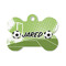 Soccer Bone Shaped Dog ID Tag - Small (Personalized)